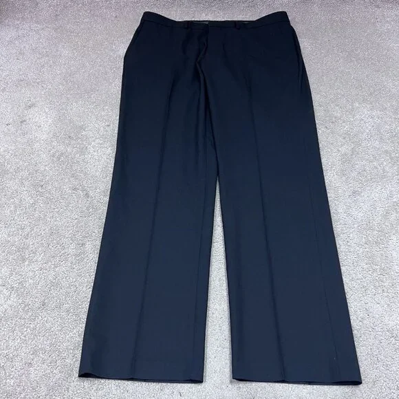 Haggar | Pants | Jm Haggar Pants Slim Fit Black Mens Size 38x32 | Poshmark